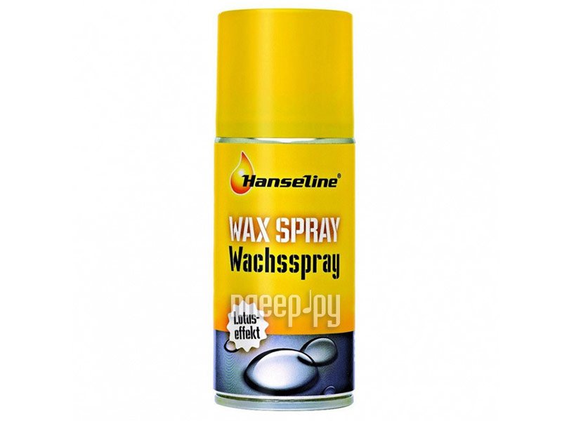 фото Полироль hanseline wax spray, для матовых рам, 150 мл, hans_302180