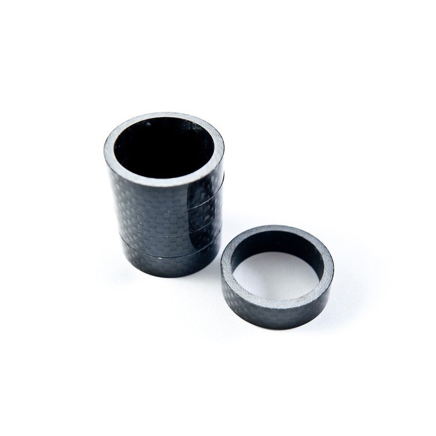 Проставочные кольца ALHONGA HJ-AL003 3K, carbon, 10 мм, черный, ALH_HJ-AL003_carbon_10mm проставочные кольца для рулевой sram carbon 5mm 2 10mm 1 15mm 1 00 4315 021 050