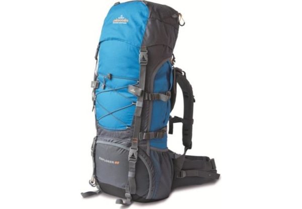 Рюкзак PINGUIN Explorer, 60л, blue, p-49 рюкзак для ноутбука 13 с usb портом promate explorer bp blue 6959144037400