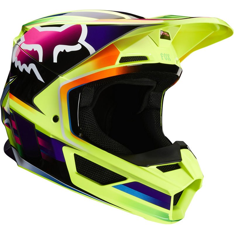 

Велошлем Fox V1 Gama Helmet, Yellow (Размер: M (57-58cm, Разноцветный