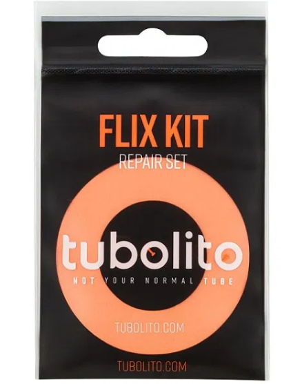 Набор заплаток ELVEDES Tubo-Flix-Kit  для ремонта легких камер TUBOLITO, 5 заплаток и 5 обезжиривающих салфеток,33080000 ремкомплект для ремонта камер и вело шин в кейсе atrk 1