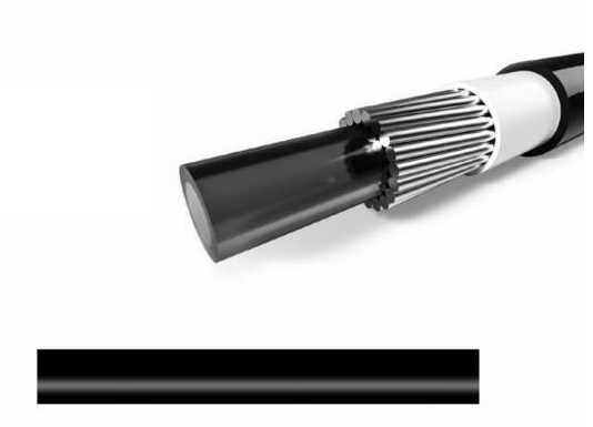 Велосипедная оплетка троса переключения/тормоза ELVEDES, с пластиковым вкладышем, 10м, Ø4,9мм, 2010016-10 рубашка троса переключения stg 2000 мм 4 3 мм чёрный х74036 5