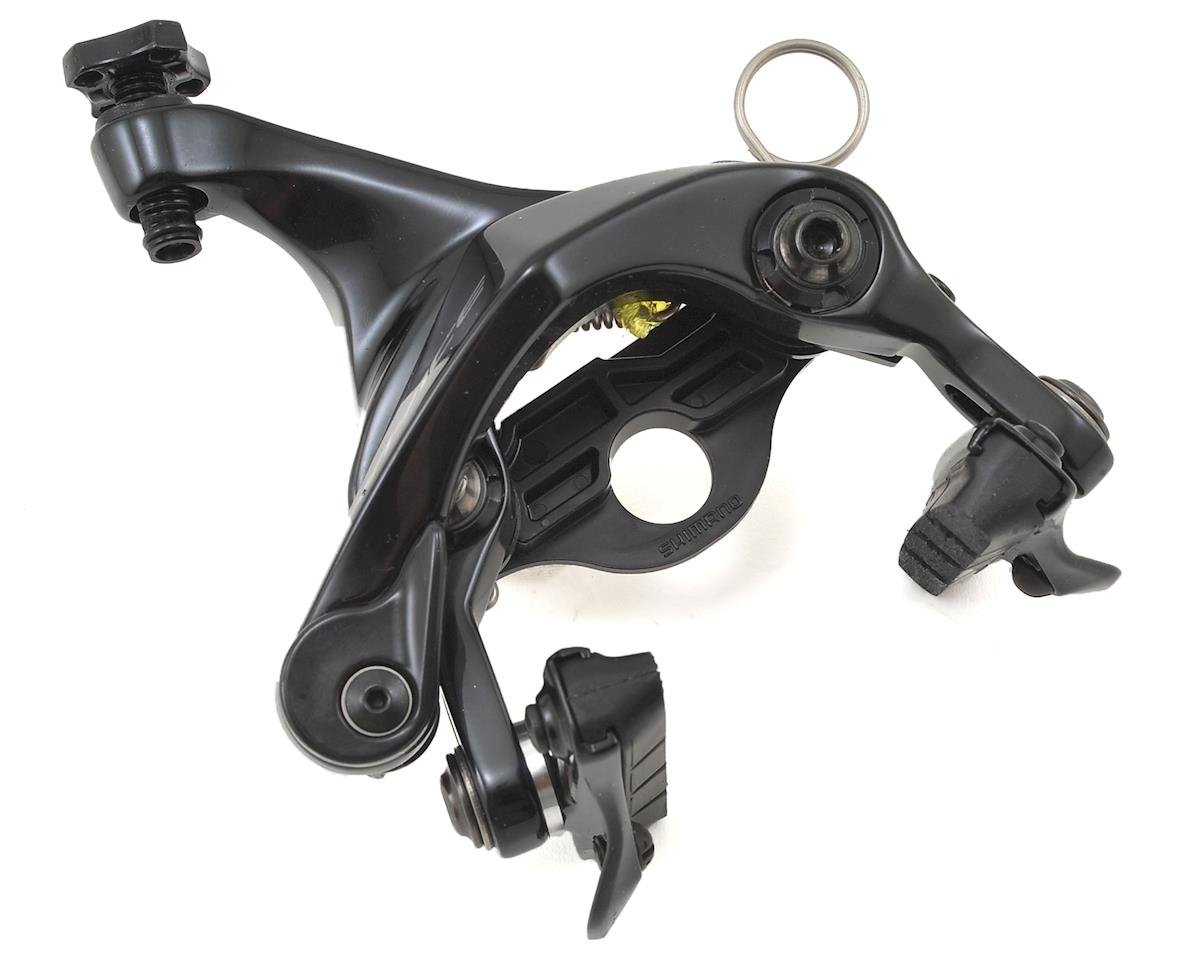 

Тормоз велосипедный SHIMANO Dura-Ace R9110, задний, клещевой, direct mount, на перья, колодки R55C4, IBRR9110RS82
