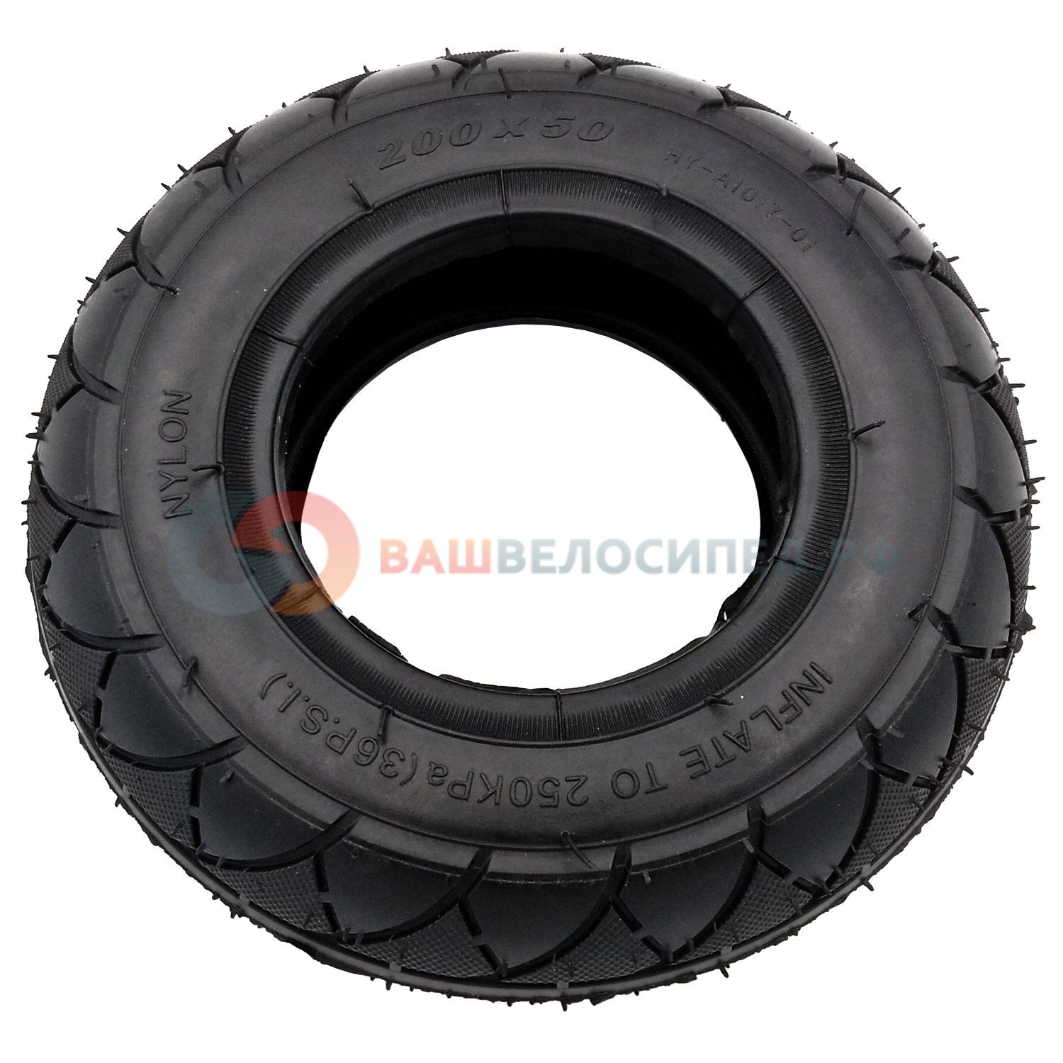 

Покрышка велосипедная TBS 200x50, HY-A1017-3, Черный