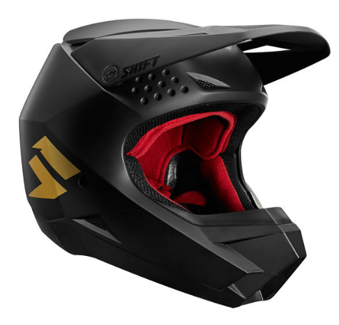 

Велошлем подростковый Shift White Label Youth LE Helmet, Black/Gold (Размер: M 49-50см, Черный