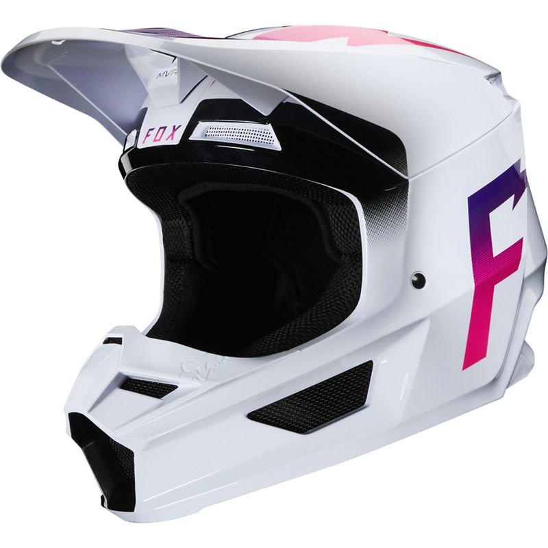 

Велошлем Fox V1 Werd Helmet, White, 2020 (Размер: M 57-58cm, Белый