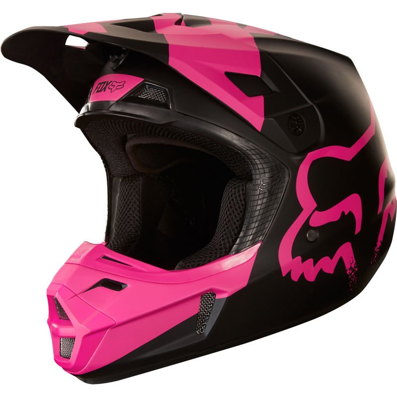 

Велошлем Fox V2 Mastar Helmet, Black (Размер: M, Черный