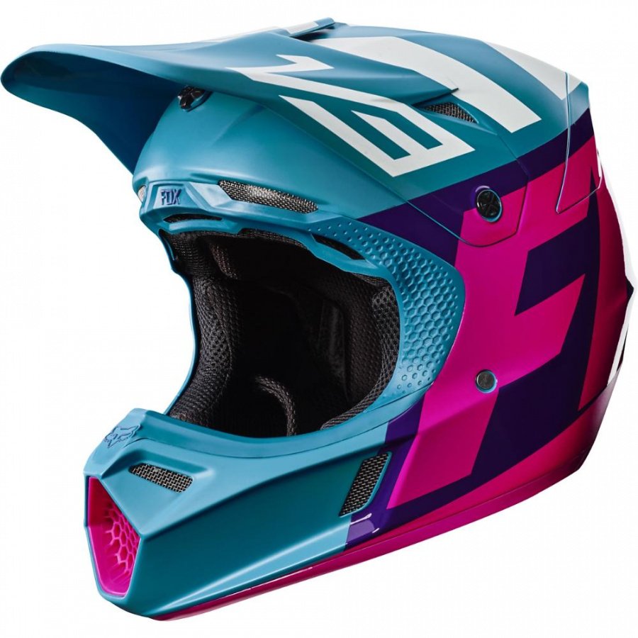 

Велошлем Fox V3 Creo Helmet, Teal, 2017 (Размер: L, Бирюзовый