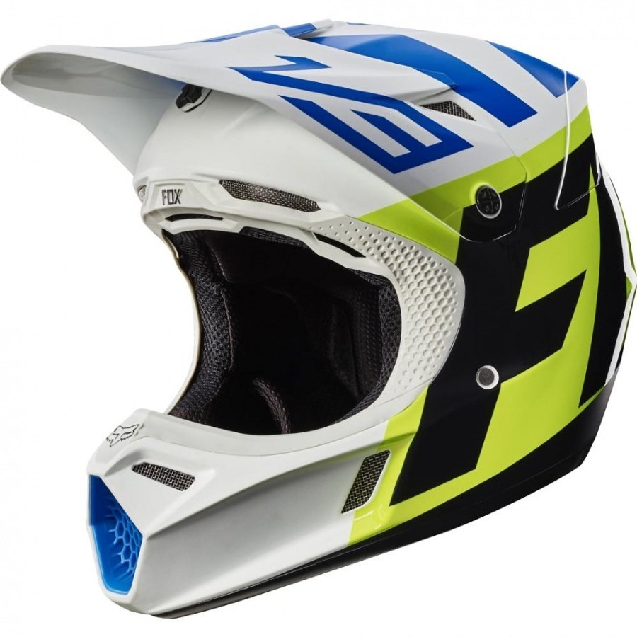 

Велошлем Fox V3 Creo Helmet, White/Yellow, 2017 (Размер: S 54.6-55.8cm, Белый