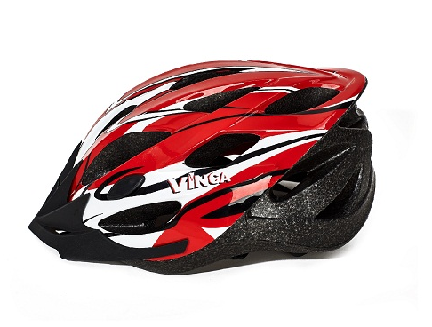 

Велошлем Vinca Sport VSH 23 marso, бело-красный (Размер: L (58-61 см, Белый