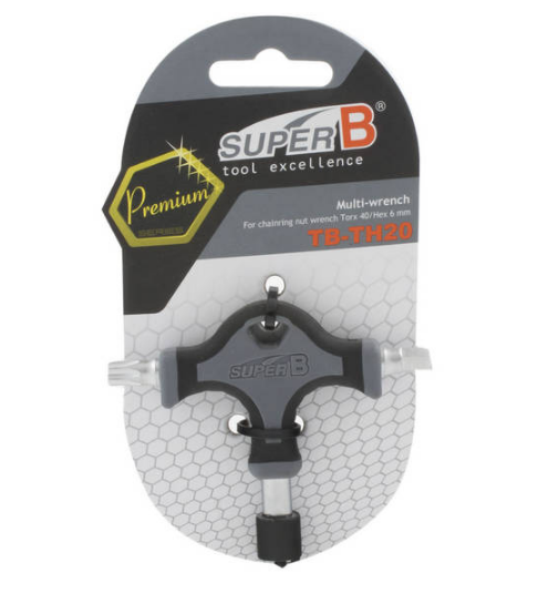 фото Ключ шестигранник super b, t40, 6мм, 880984