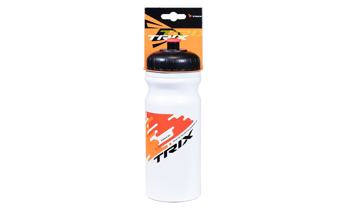 

Фляга велосипедная TRIX, 680 мл, белый/красный, CSB-535 white/red