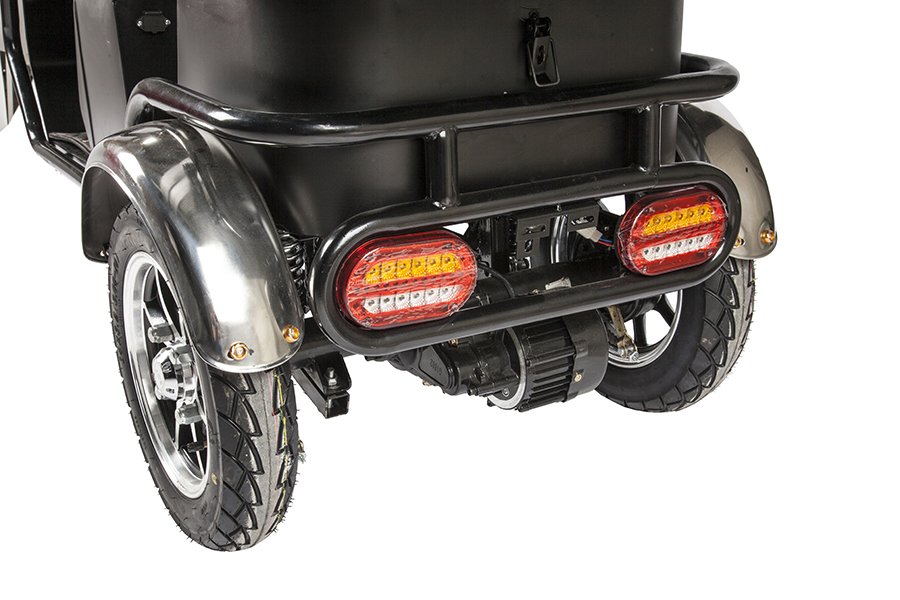 

Трицикл электрический Eltreco Rutrike S2 L1, 500W (Цвет: Черный)