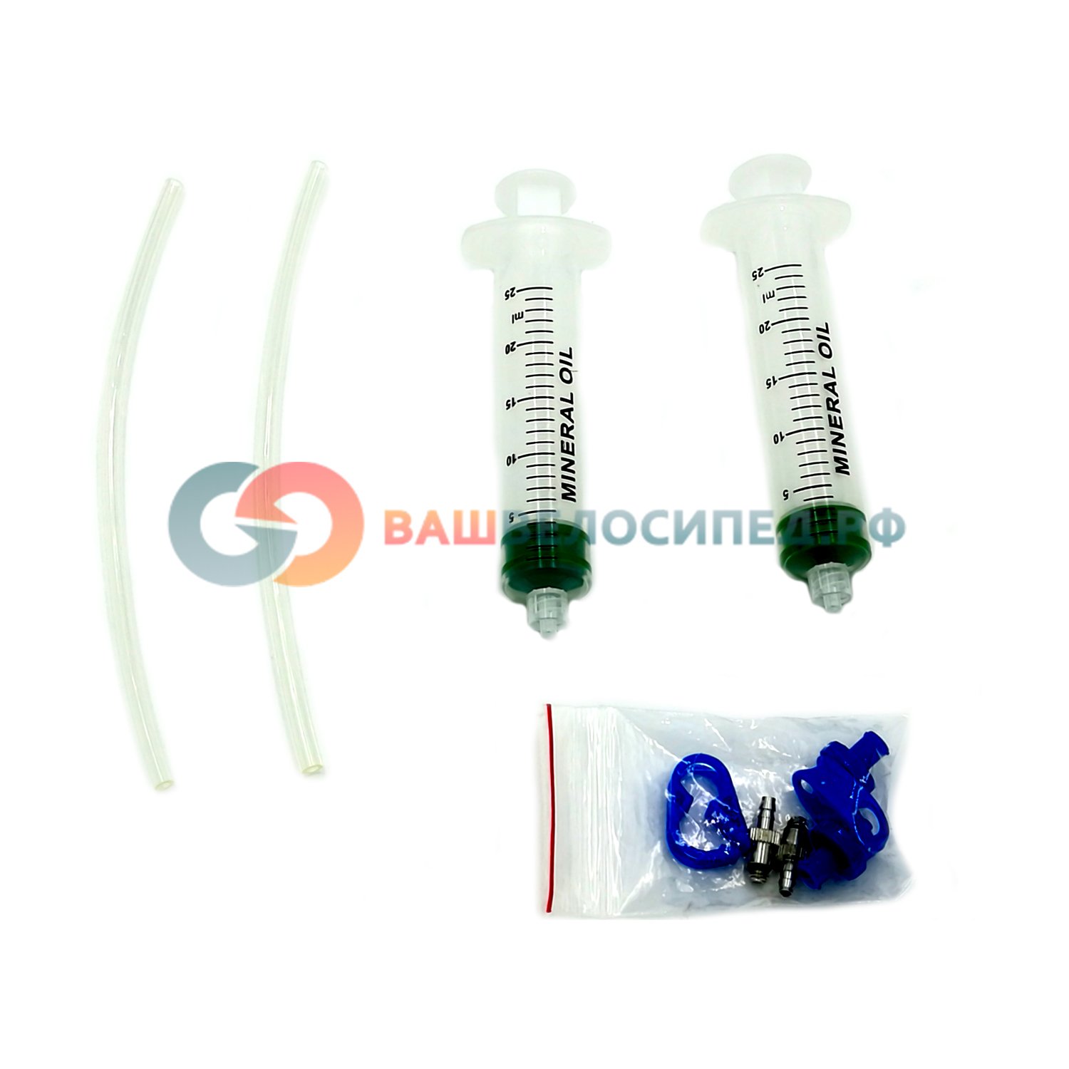 Комплект вело для прокачки Formula Mineral oil 2 syringe bleeding kit (20мл) купить на ЖДБЗ.ру - фотография № 3