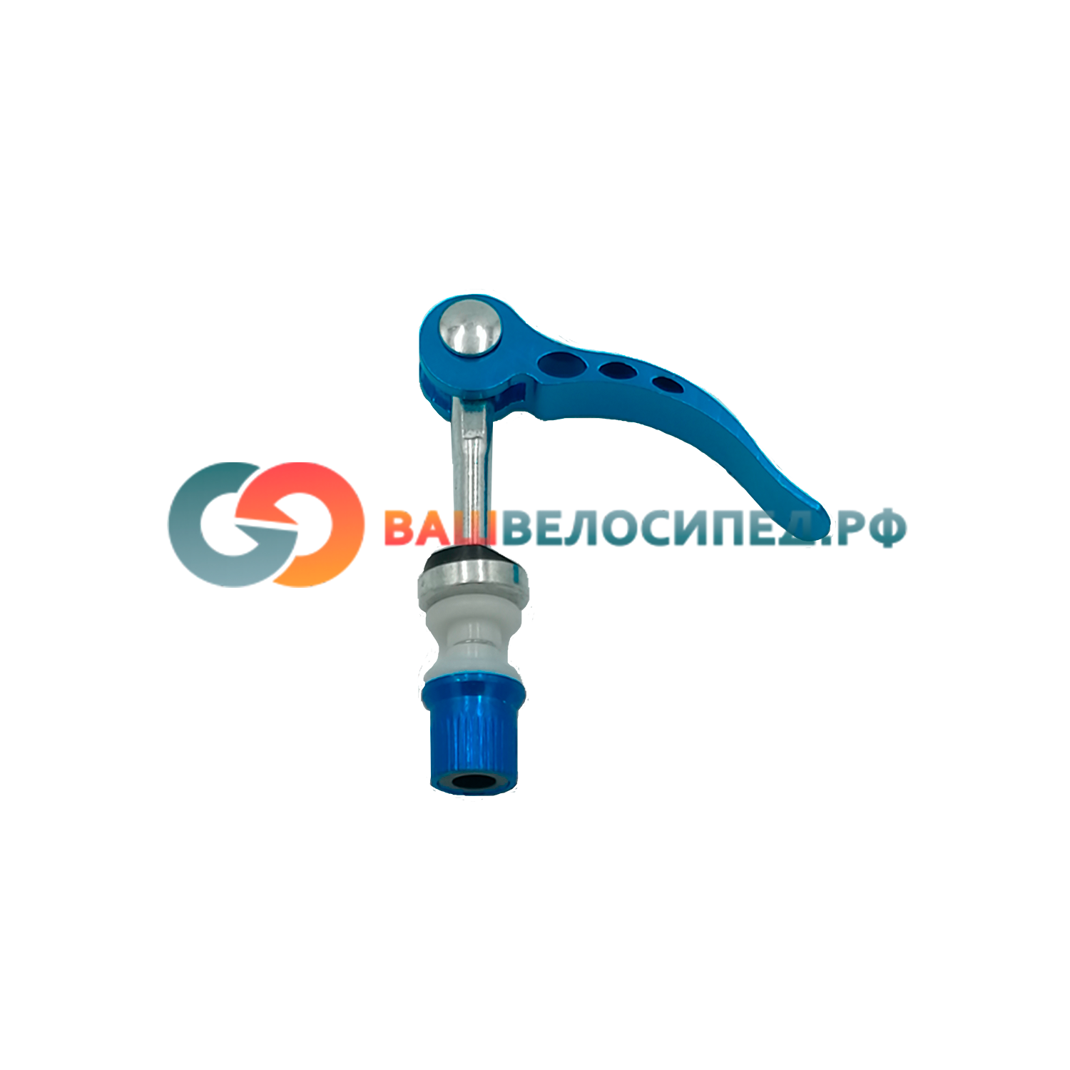 

Эксцентрик для зажима подседельного штыря Vinca Sport 65мм синий, VR 05 blue