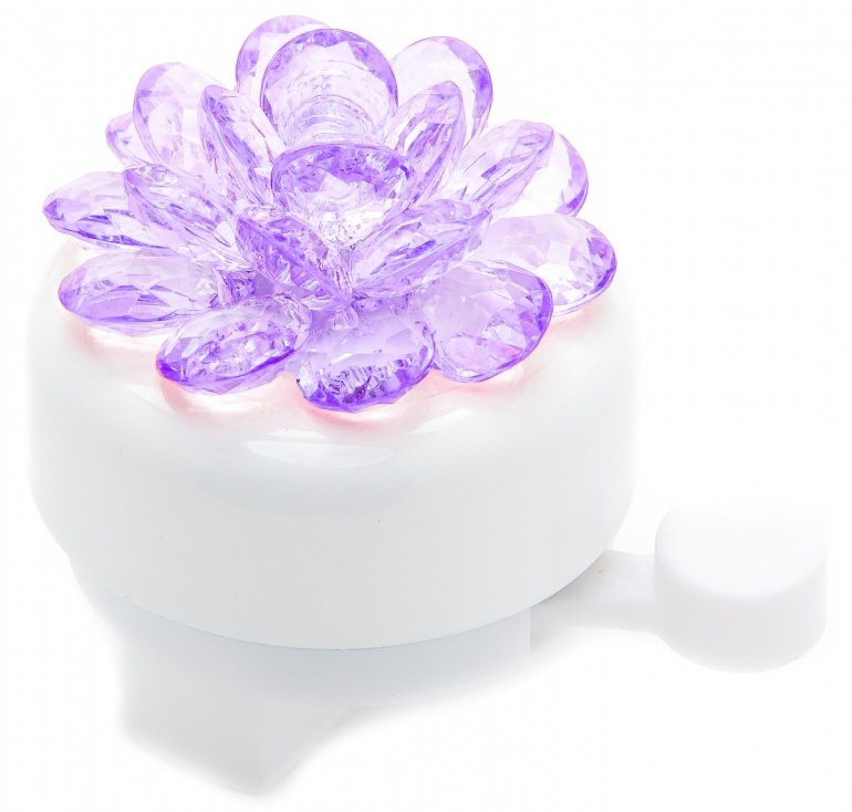 

Звонок велосипедный Vinca Sport,"Цветок фиолетовый", YL 12-5 violet