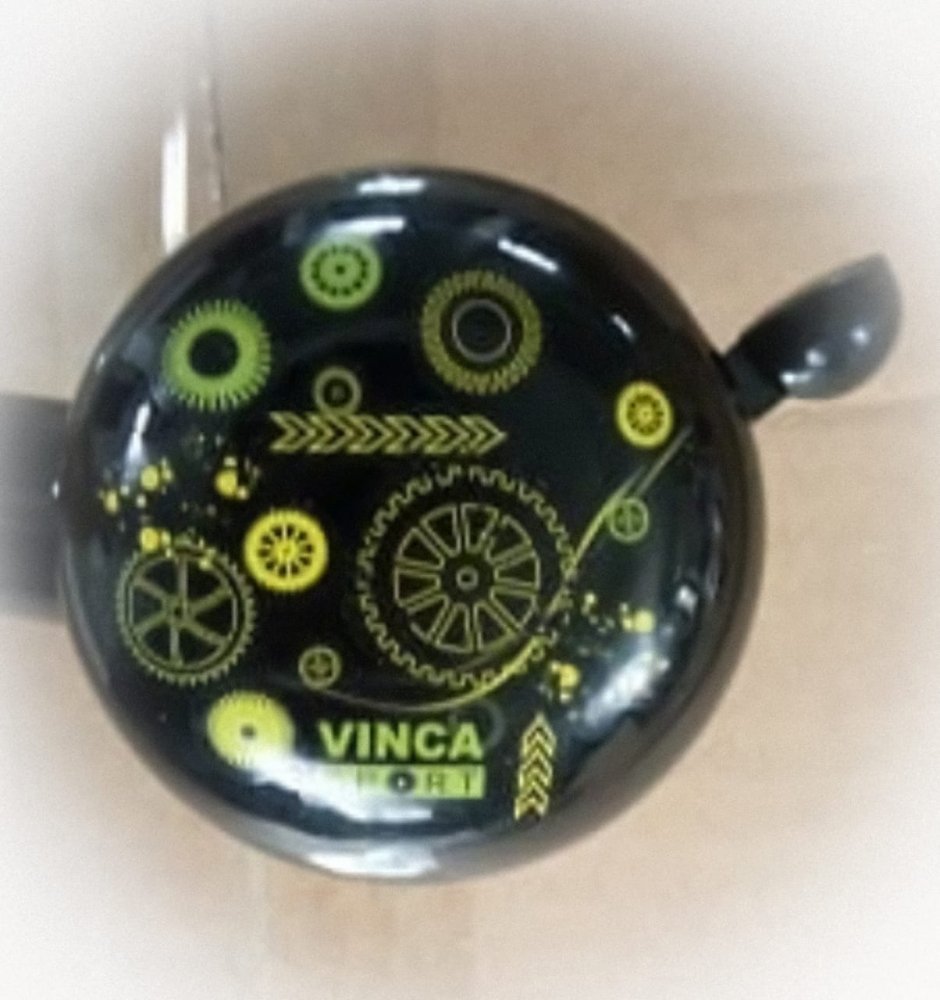 фото Звонок велосипедный детский vinca sport, robocop, yl 43 robocop