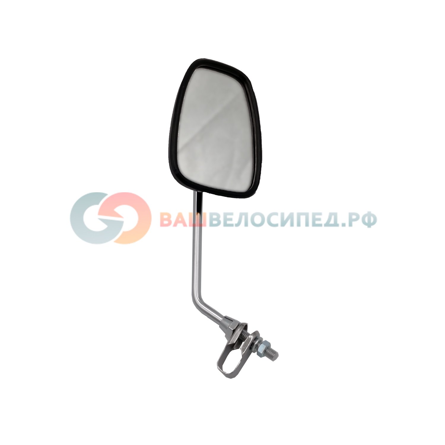 фото Зеркало велосипедное tbs cl-0695, с белым катафотом на обратной стороне, cl-0695