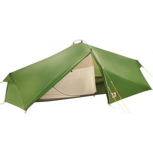 Палатка двухместная VAUDE Power Lizard SUL 1-2P Green, 10265 палатка трехместная vaude power lizard sul 2 3p 11510