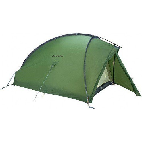 Палатка двухместная VAUDE Taurus UL 2P Green, 15741 заплата самоклеющаяся vaude tent repair patch для ремонта палатки 12х10см 12866