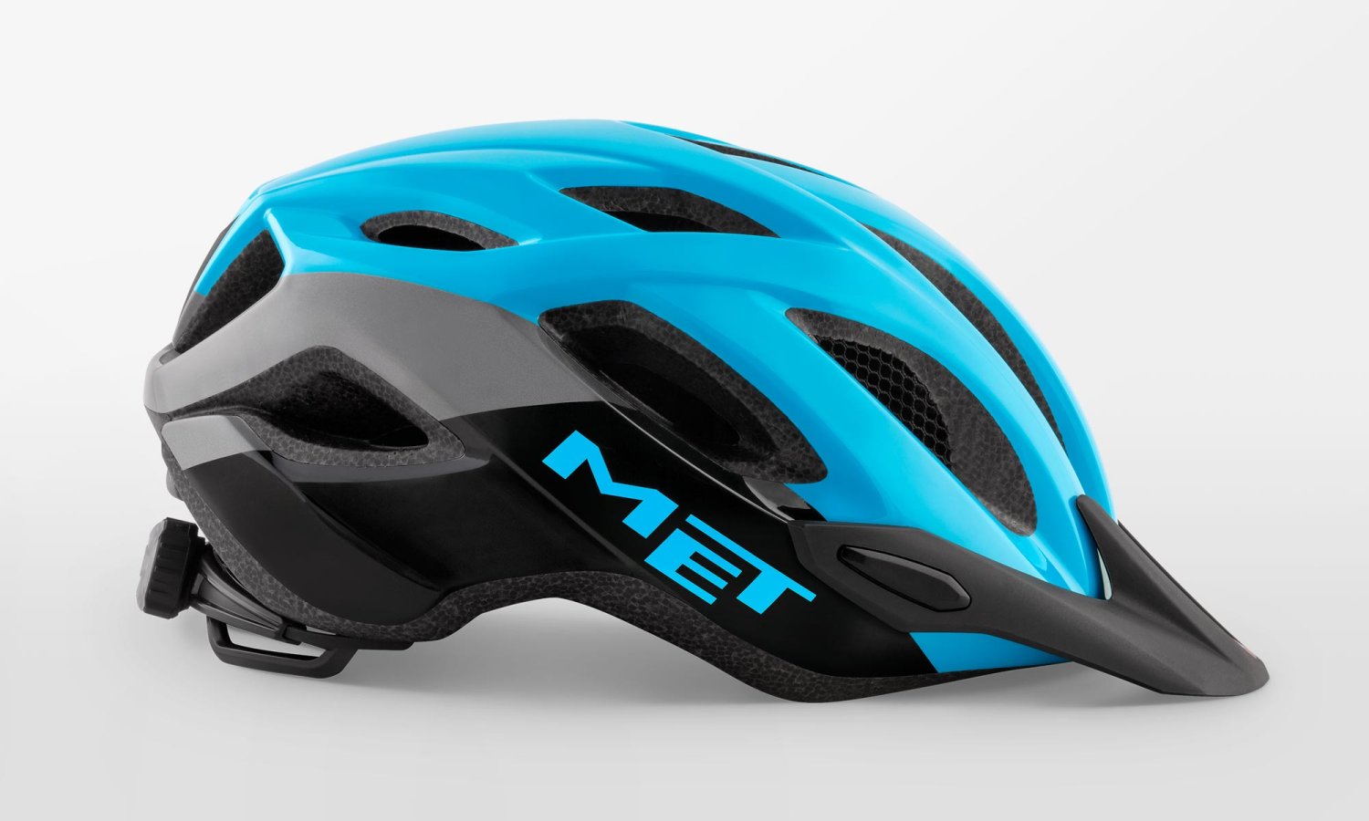 

Велошлем Met Crossover Cyan/Black 2020 (Размер: M (52-59 см, Бирюзовый