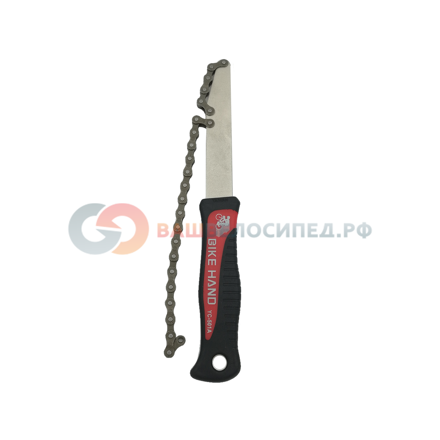 фото Съемник-хлыст bikehand yc-501a, для 7-9 скоростной кассеты, с цепью 1/2х3/32, сталь, 6-14501 bike hand