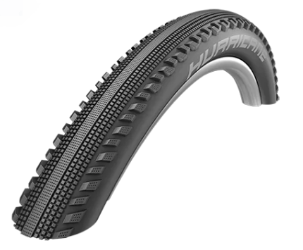 Велопокрышка Schwalbe HURRICANE, 27.5x2.25 650B (57-584), Performance, RaceGuard, ADDIX, 67EPI, черный, 11159064