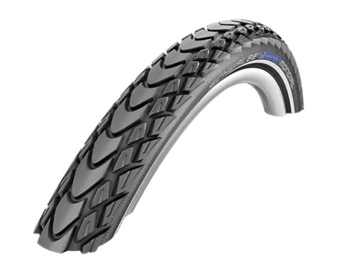 

Велопокрышка Schwalbe MARATHON MONDIAL, 28x1.40 700x35C (37-622), R-Guard, B/B-SK+RT EC, 67EPI, Black-Reflex, 11100308, Черный