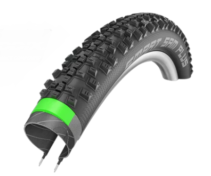 фото Велопокрышка schwalbe smart sam plus, 28x1.60 700x40c (42-622), g-guard, snakeskin, 67epi, черный, 11101183.02