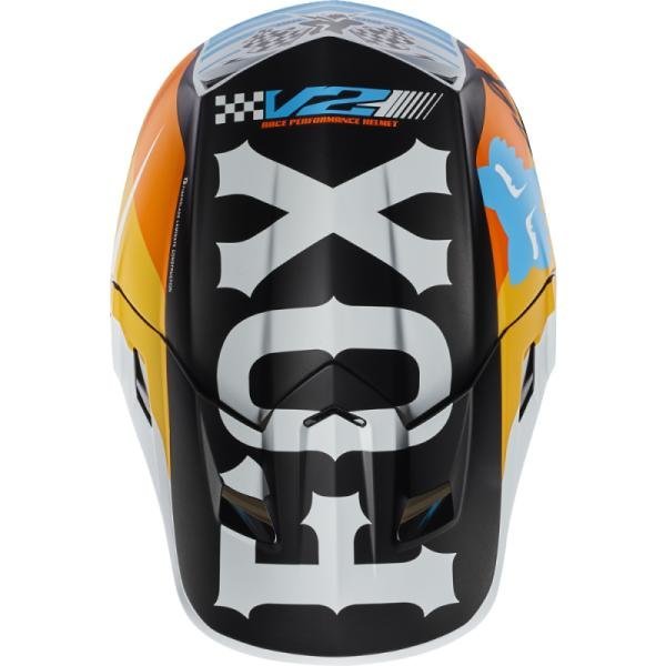 

Козырек к велошлему Fox V2 Helmet Visor Rohr White (18256-008-OS