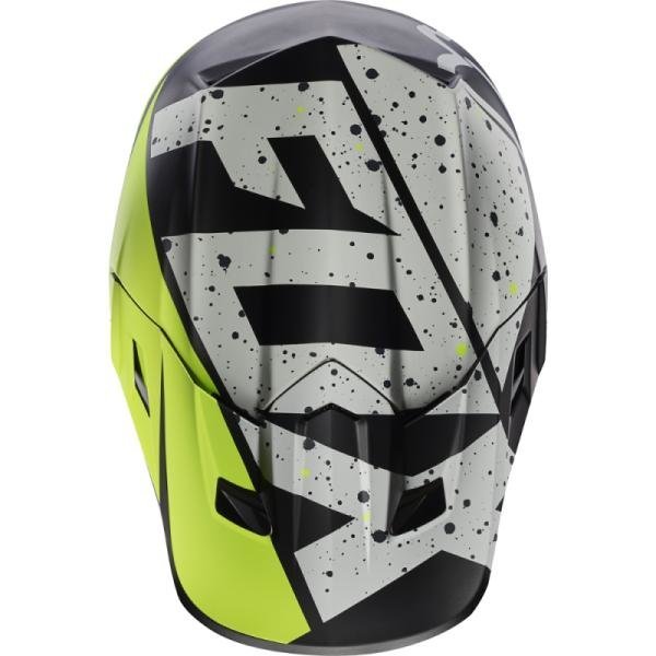 

Козырек к велошлему Fox V2 Helmet Visor Nirv Grey/Yellow (18255-086-OS