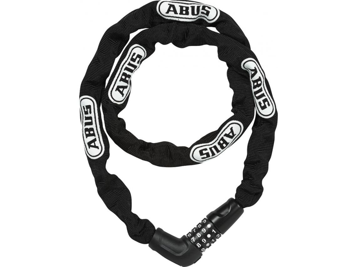 

Велосипедный замок ABUS 5805C, цепь, кодовый, 1100 х 5, черный, 724985_ABUS