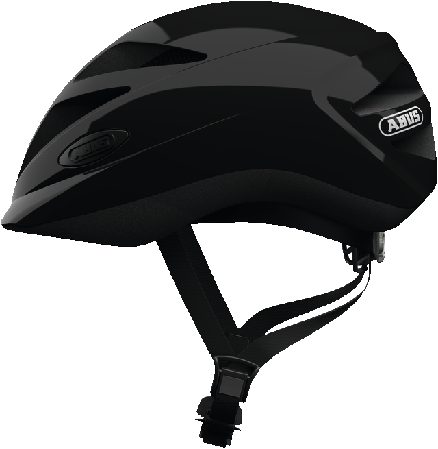

Велошлем детский ABUS Hubble 1.1, shiny black (Размер: M (52-58 см, Черный