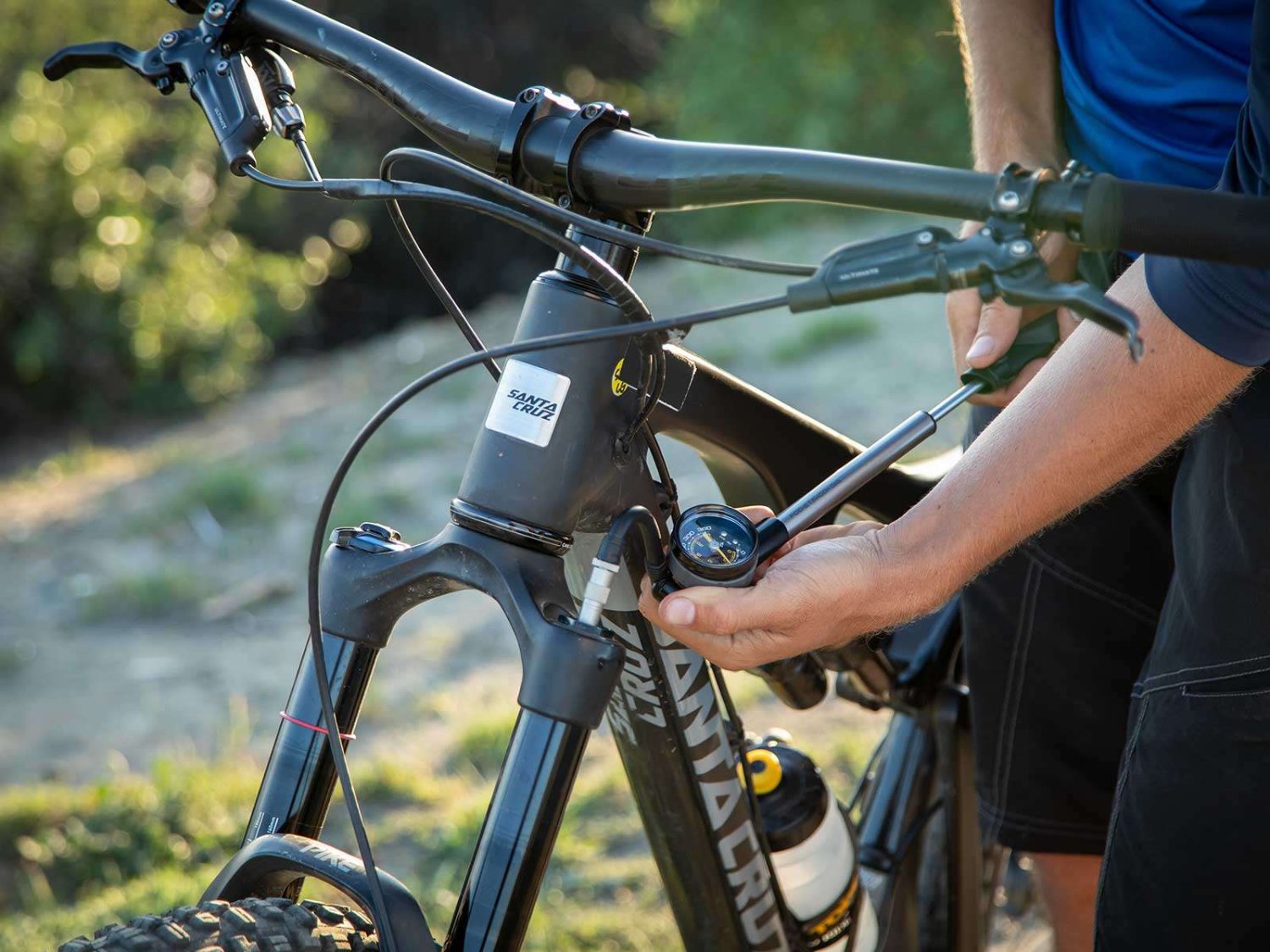 фото Насос велосипедный topeak pocketshock dxg, tpsdxg-1