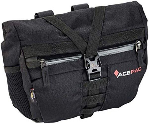 Сумка велосипедная на руль ACEPAC Bar Bag 5L, черный, 121002 сумка велосипедная acepac bar bag 5l на руль green 102230
