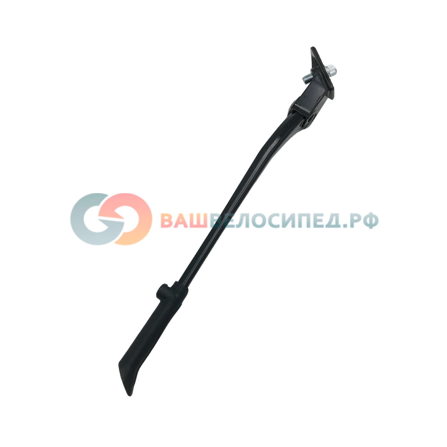 Подножка велосипедная Massload, алюминий, 24-28", черный, CL-KA86_blk купить на ЖДБЗ.ру - фотография № 1