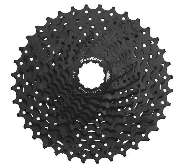 

Кассета велосипедная SUNRACE CSMS2.TAZ0.ES0.BX MS2, 10 скоростей, 11-46T, черный, 06-201116