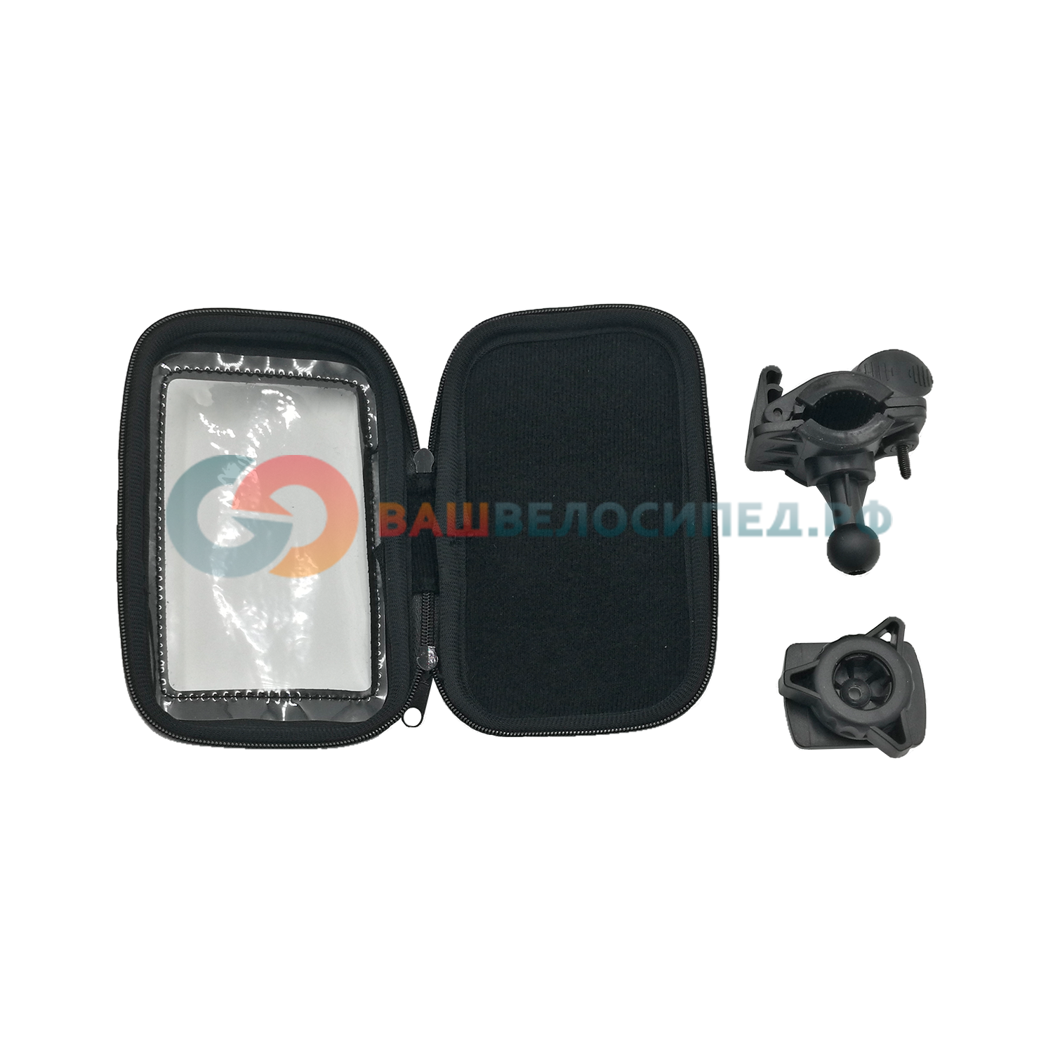 фото Держатель-чехол водозащитный vinca sport, крепление на руль для samsung s3,s4. vh 01