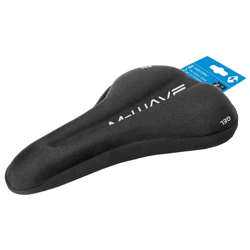 Накладка для велоседла M-Wave ANATOMIC, гелевая, комфортная, универсальная, для MTB, черная, 5-13760