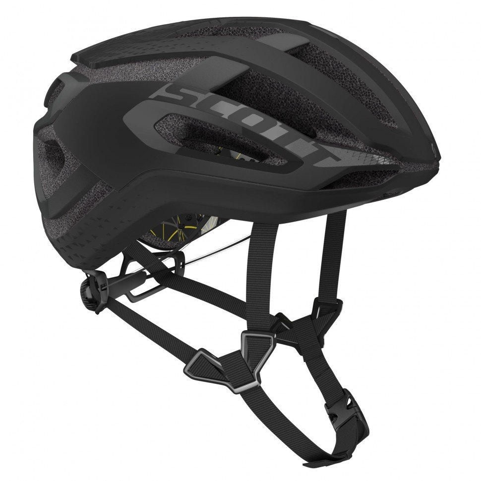 фото Шлем велосипедный scott centric plus (ce), черный 2020 (размер: m (55-59))