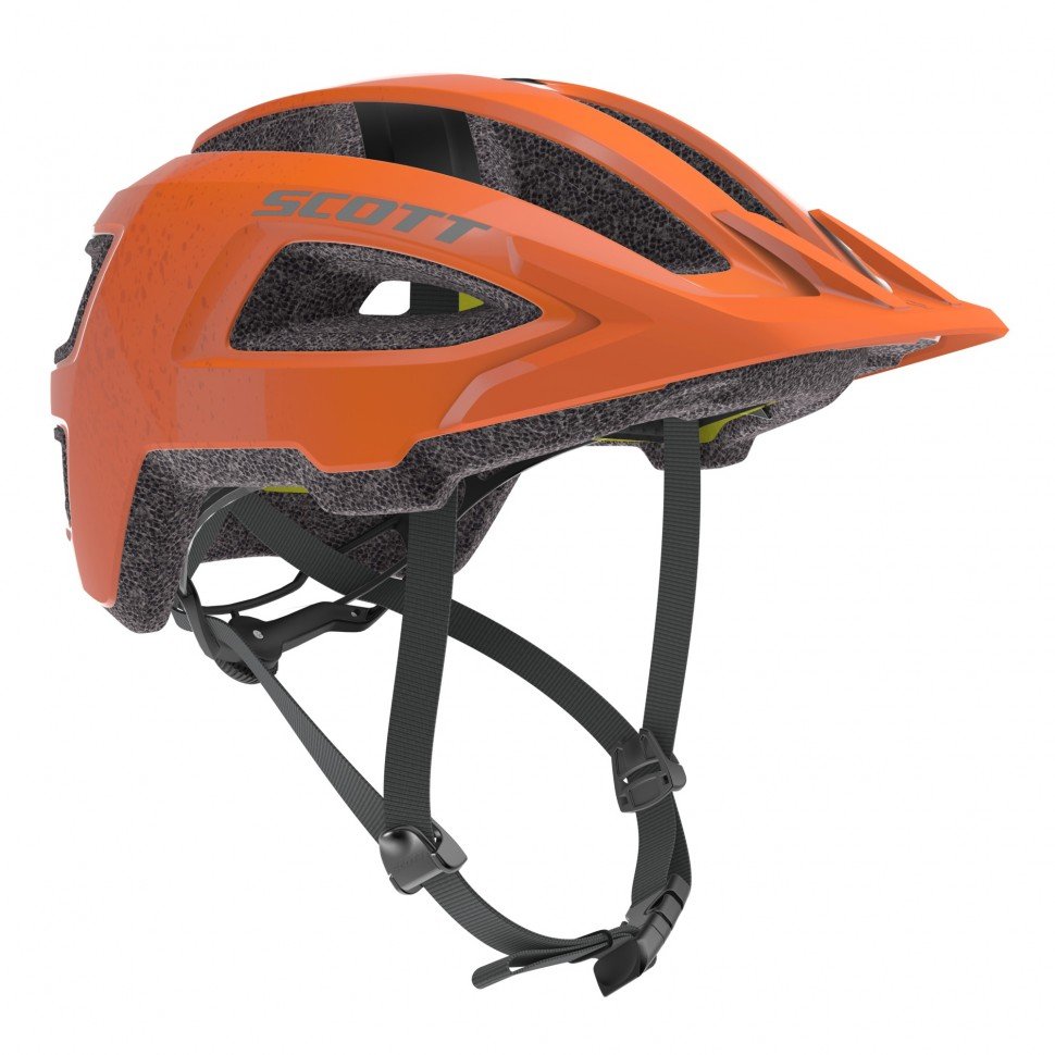фото Шлем велосипедный scott groove plus (ce), оранжевый 2020 (размер: s/m)