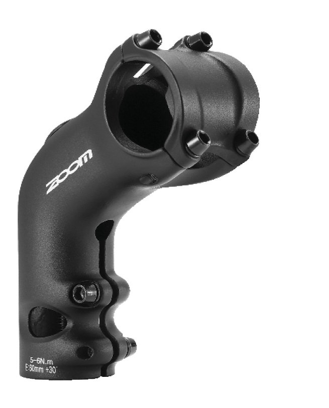 

Вынос руля велосипедный ZOOM, кованый, 1-1/8" х 60мм х 31,8мм х 30°, высота 60мм, 4 болта, TDS-D625-8FOV/EN15194