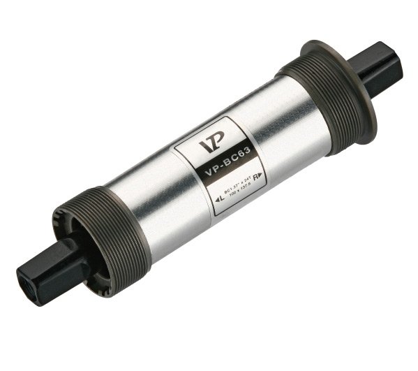 

Каретка велосипедная VP, под квадрат, BSA 1.37”x24T, R/L, 100/164мм, промподшипники, VP-BC63