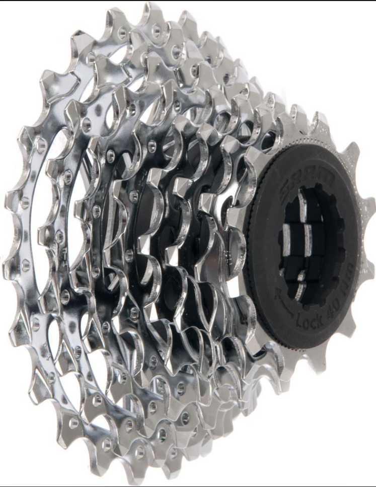 

Кассета велосипедная SRAM POWER GLIDE 850, 8 скоростей, 11-32Т, сталь, серебристый, CRR270