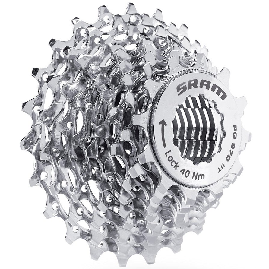 

Кассета велосипедная SRAM POWER GLIDE 970, 9 скоростей, 11-32Т, сталь, серебристый, CRR269