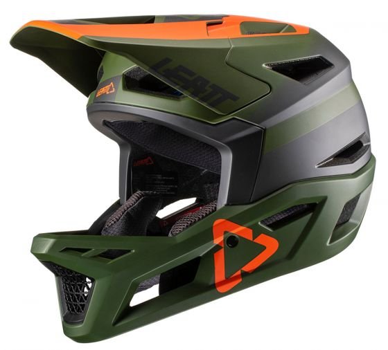 фото Велошлем leatt dbx 4.0 helmet forest 2020 (размер: m 57-58cm )