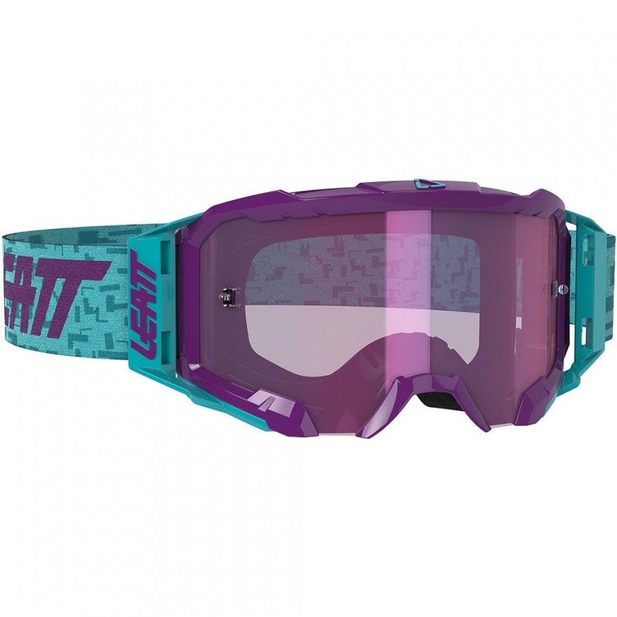 

Очки велосипедные Leatt Velocity 5.5 Iriz Aqua/Purple, 8020001010
