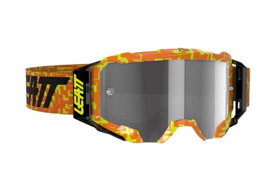 

Очки велосипедные Leatt Velocity 5.5 Neon Orange/Light Grey, 8020001055