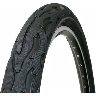 

Покрышка велосипедная HORST CRUISER FLAME, 26x3.00 (58-559), слик, черный, 00-011160