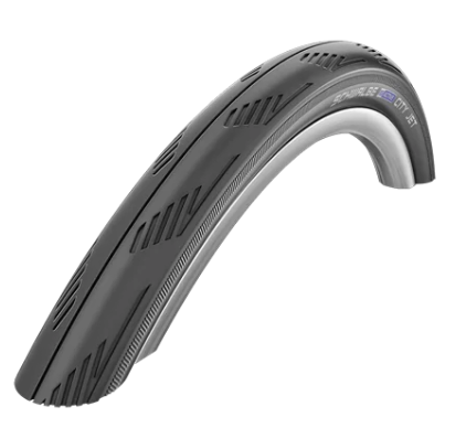 

Велопокрышка SCHWALBE CITY JET, 26x1.50 (40-559), K-Guard, B/B-SK, HS474, SBC, 50EPI, 05-11101102, Черный